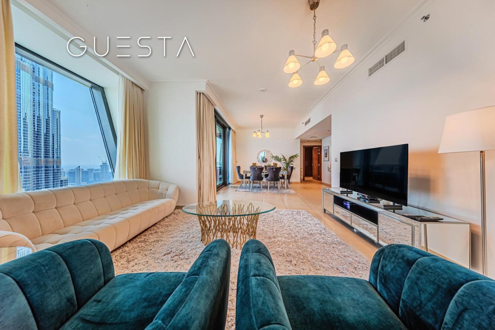 Burj Vista By Emaar - Burj Khalifa & Fountain Views, Downtown Dubai Apartment Exterior photo