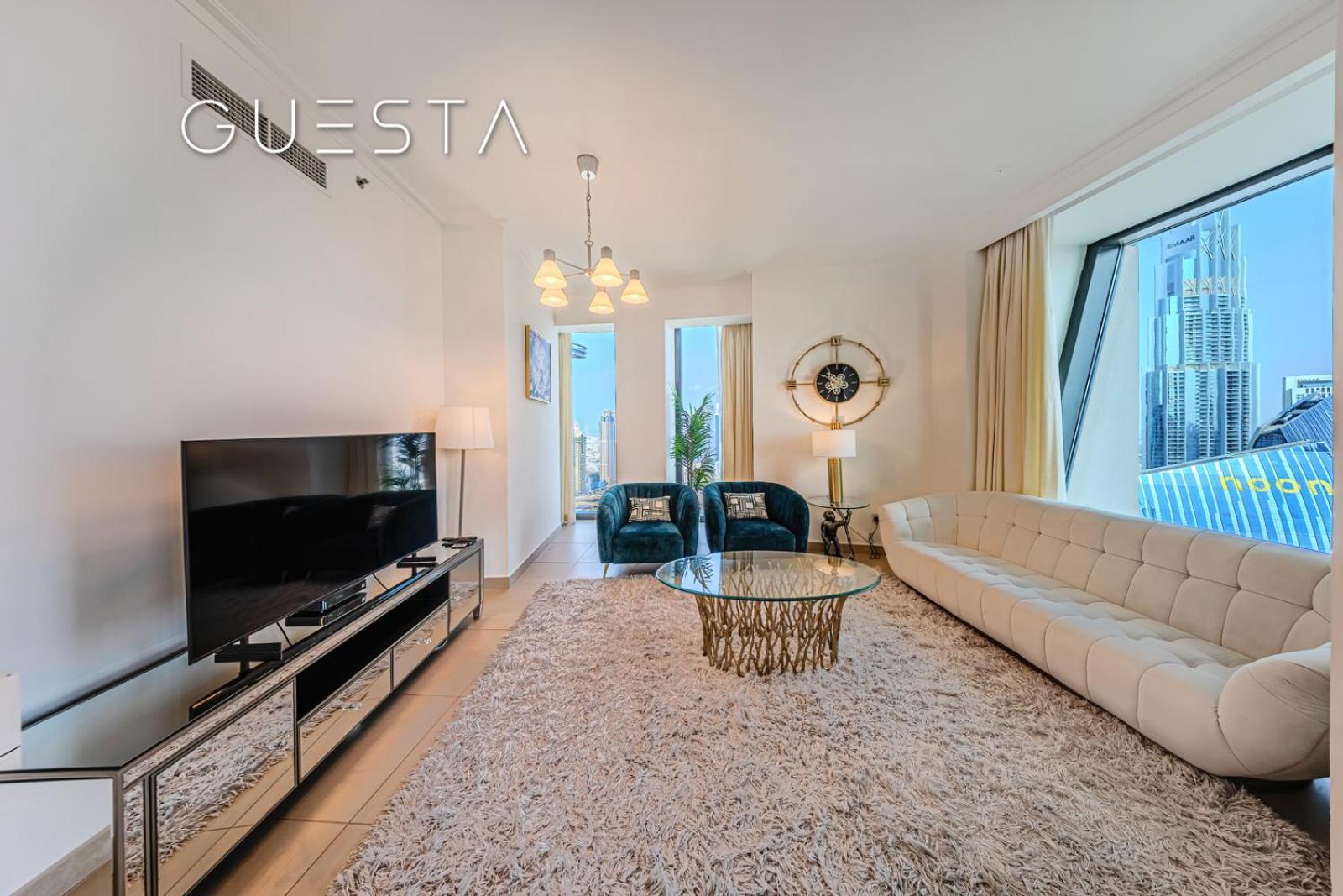 Burj Vista By Emaar - Burj Khalifa & Fountain Views, Downtown Dubai Apartment Exterior photo
